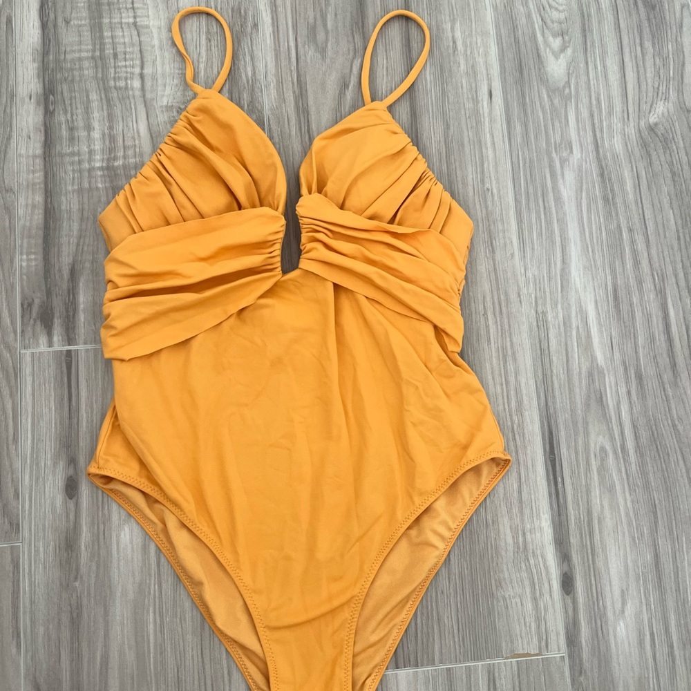 Zara orange one piece